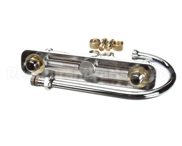 B-1142-04 T&S Brass 8C/C Deck Mount Workboard Faucet,4Wrist