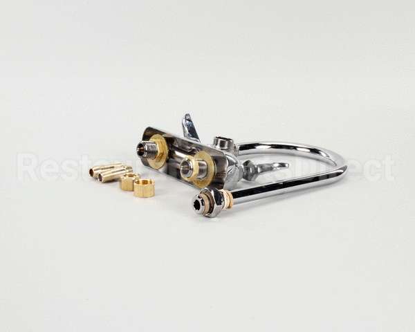 B-1145 T&S Brass Workboard Faucet, Wall Mount, 3-1/2 Cent