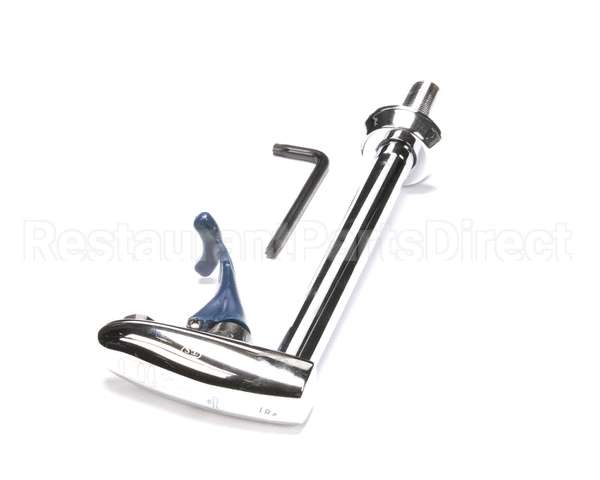 B-1210 T&S Brass Glass Filler, 8 Deck Mount Pedestal, 1/2