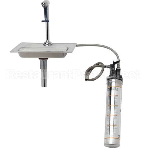 B-1230-WFK Compatible TS Brass Station, Water Fill W/ Fi Lter