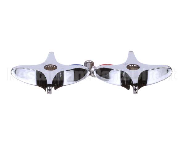 B-19KNS T&S Brass Parts Kit, Four-Arm Kitchen Handle