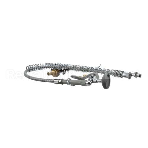 B-2285 T&S Brass Pre-Rinse, Spring Action, Deck Mount, Si