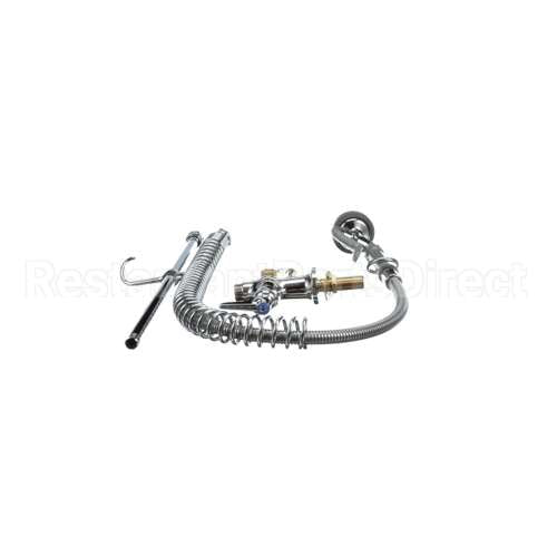B-2285 T&S Brass Pre-Rinse, Spring Action, Deck Mount, Si