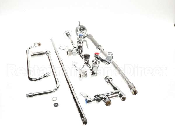 B-2466 T&S Brass Pre-Rinse, Overhead Swivel Arm, Add-On F