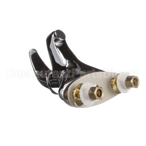 B-2711 T&S Brass Single Lever Faucet, 4 Centerset, 4 Hand