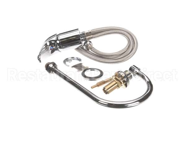 B-2742 T&S Brass Single Lever Side Mount Control Swivel