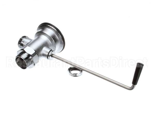 B-3940 T&S Brass Waste Drain Valve, Twist Handle, 3 X 2 &