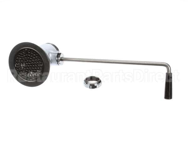 B-3942 T&S Brass Waste Drain Valve, Twist Handle, 3 X 2