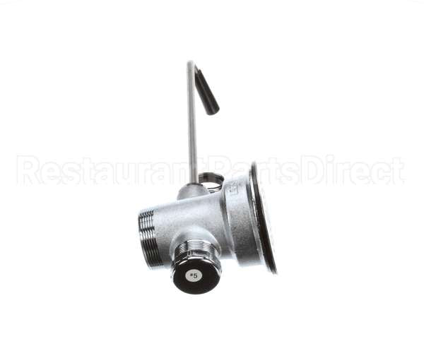 B-3942 T&S Brass Waste Drain Valve, Twist Handle, 3 X 2