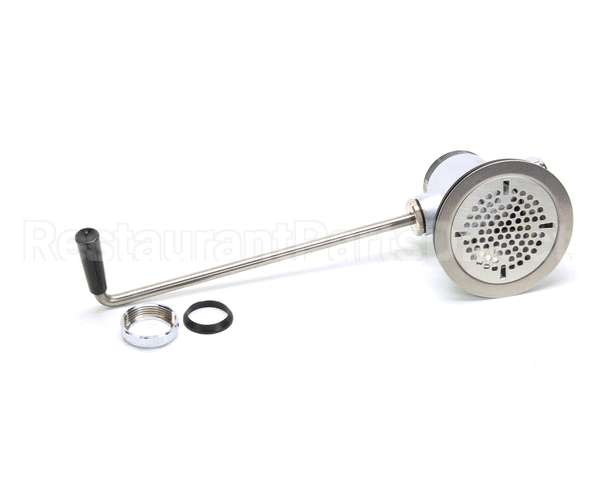 B-3952 T&S Brass Waste Drain Valve, Twist Handle, 3-1/2 X