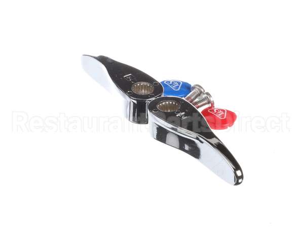 B-9K-NS T&S Brass Lever Handle Repair Kit, (2) Handles, In