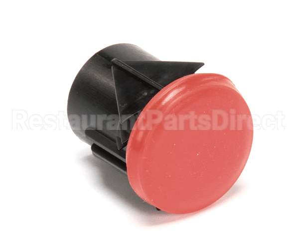 B136 Ayr King Round Push-Button Switch (Red)