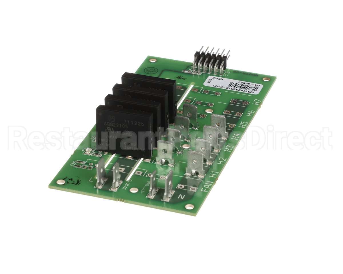 BA-34951 Alto Shaam Z,Board,4-Relay,Dc Series Wrmr