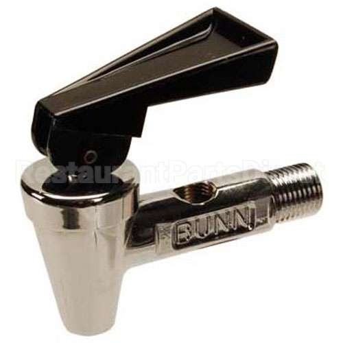 BU02596-1003 Compatible Bunn Faucet, Self-Serve, Blk Handle
