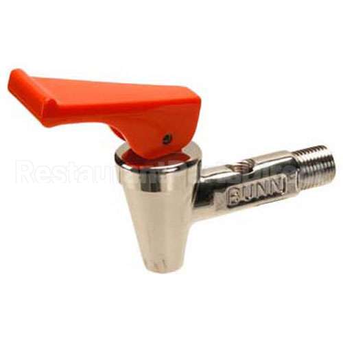 BU2596-1004 Compatible Bunn Faucet, Self-Serve, Orange Hdl