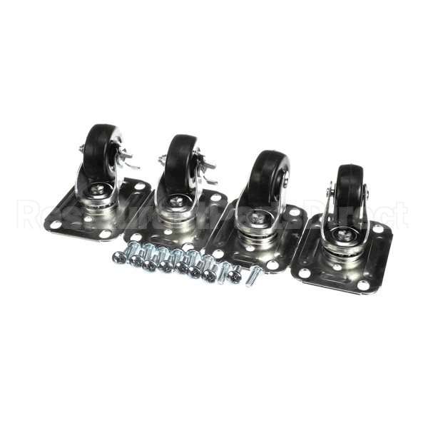 C-4X2 Compatible Glastender Caster, 2-1/2 H Set Of Four