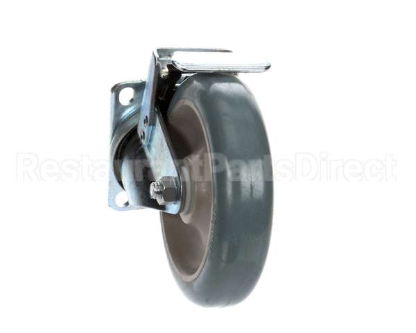 PC175-1 Biro Caster, 5 In. Dia, Total Lock Swivel