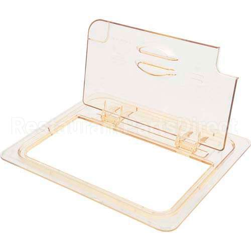 CAM20HPLN150 Compatible Cambro Lid, H-Pan, 1/2 Sz, Fliplid, Notch