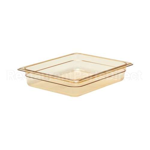 CAM22HP772 Compatible Cambro 1/2 Sz 2.5" Food Pan Amber High Heat