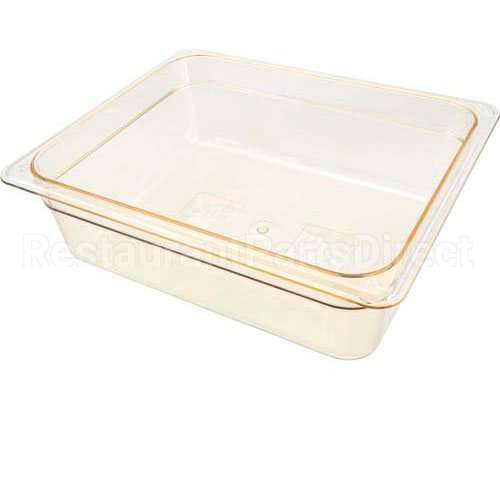 CAM24HP150 Compatible Cambro Pan, Food, H-Pan, Half, 4"D, Amber