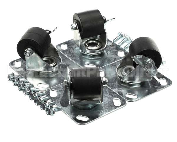 CK14 Traulsen Caster Kit - Four 2.750In Plat
