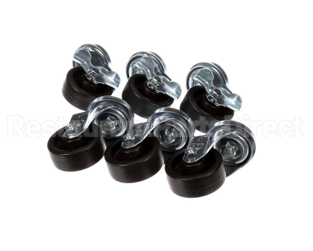 CK32 Traulsen Kit Six 4 In Stem Casters