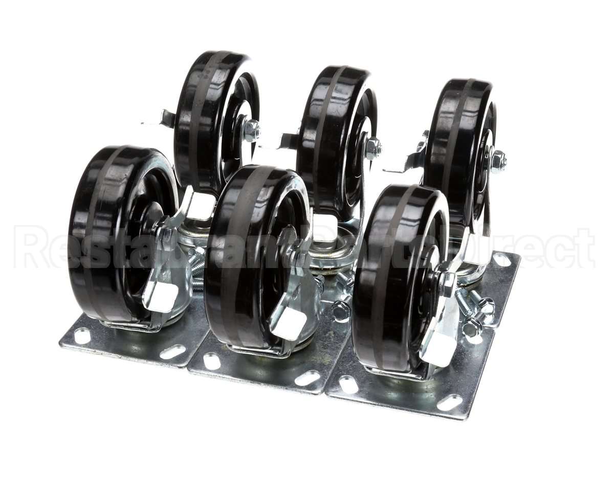 CK8 Traulsen Six 6 In Casters (Uc2) Plate C