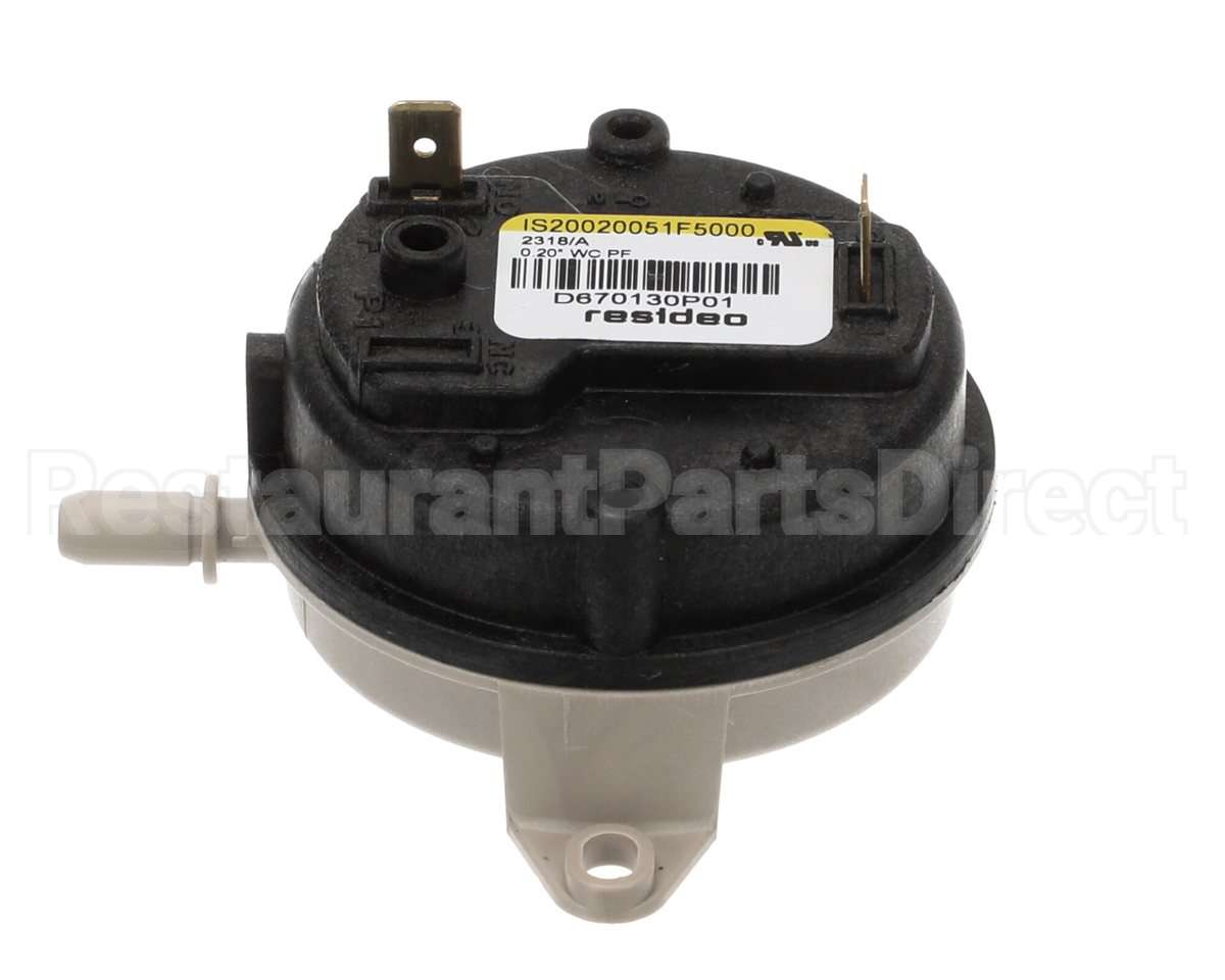 CNT03671 Trane Control; Air Pressure, Spst, 3 Inch Wc M