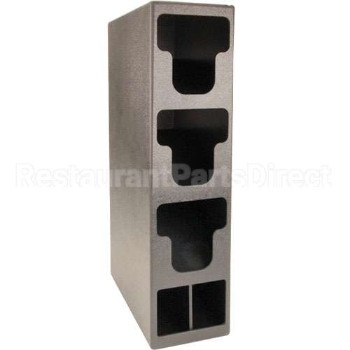 CTL3VS Compatible Vollrath Organizer, 3 Lid, W/ Straw Hldr