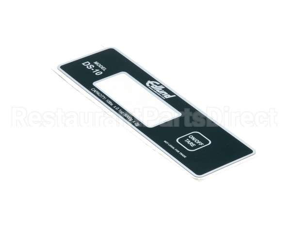 D074B Edlund Decal, Ds-10 Switch Pad Bonso