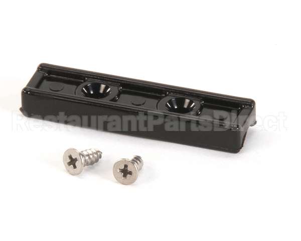 DG0012 Bki Door Guide, #1124 Black Rect