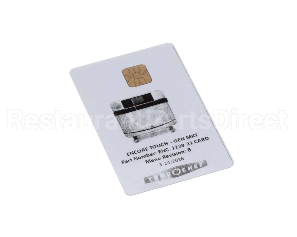 ENC-1139-21 Turbochef Menu, Bullet, General Market