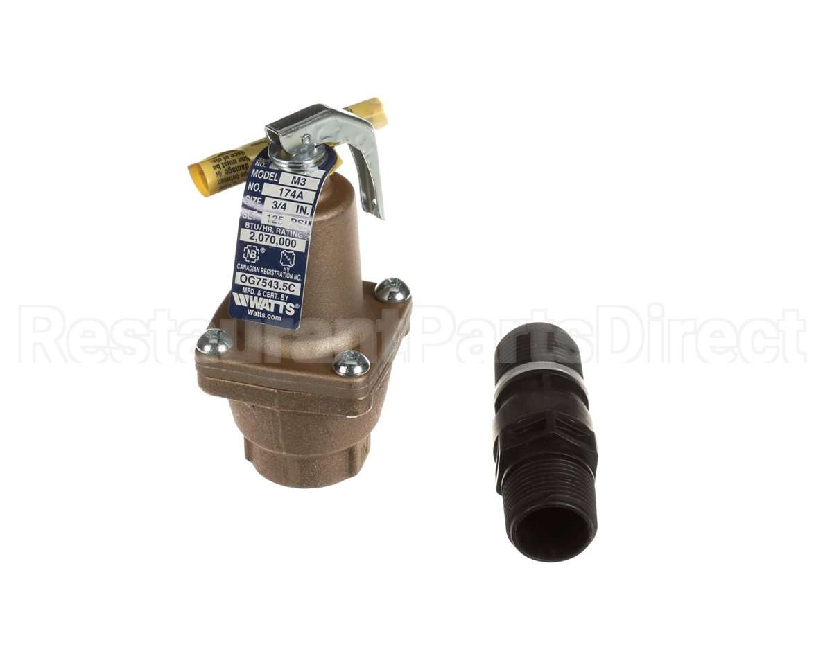 F274751 Watts Relief Valve 3/4 125 Psi