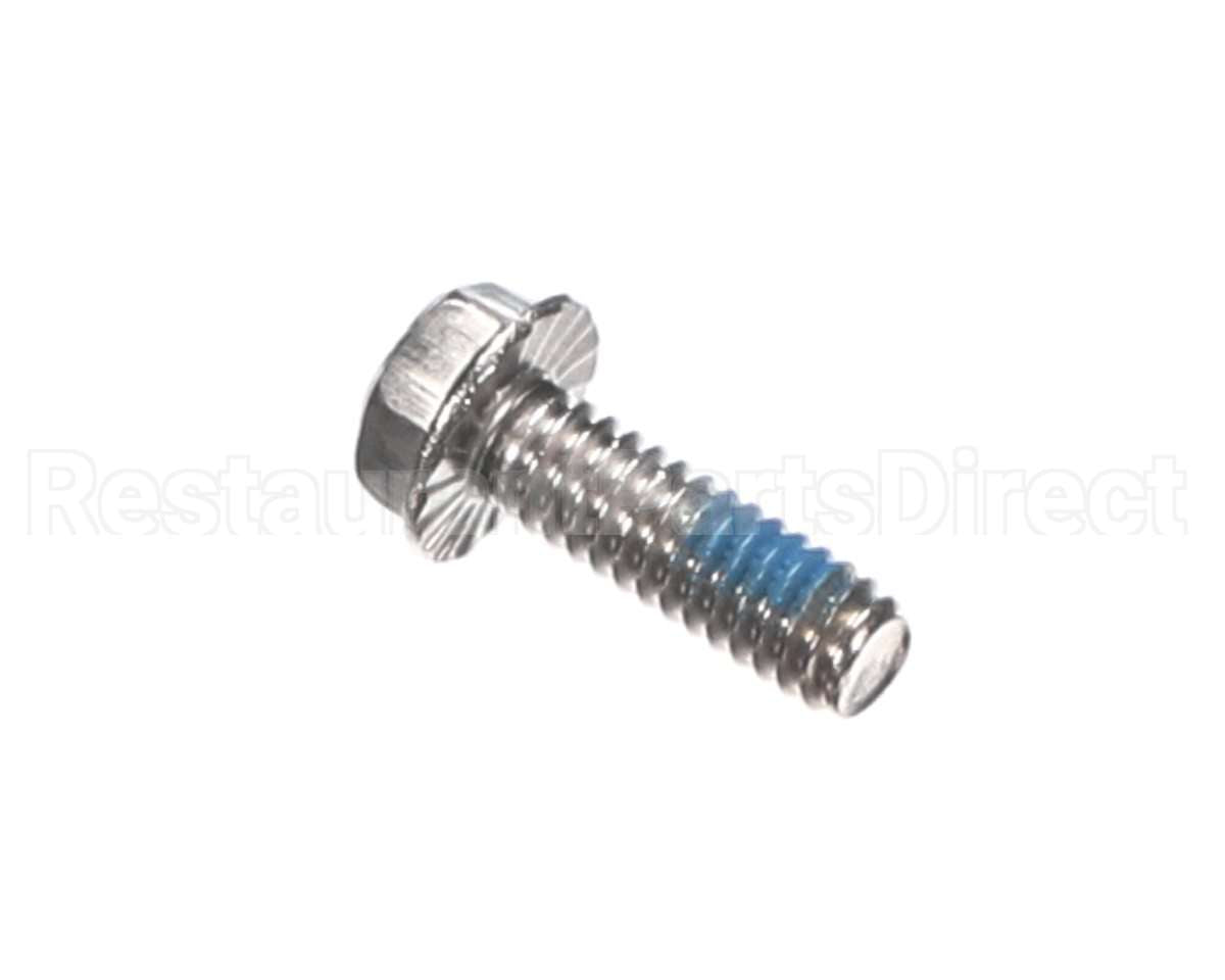 F843 Garland #8-32 X 1/2" Ss Hex Wshr Hd M/C Screw W/