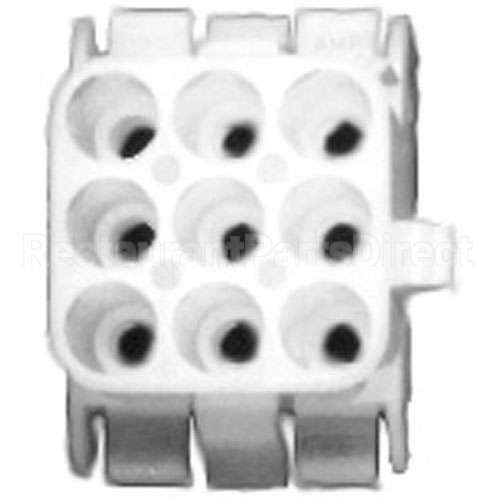 FM807-0156 Compatible Frymaster Connector - 9 Pin Female