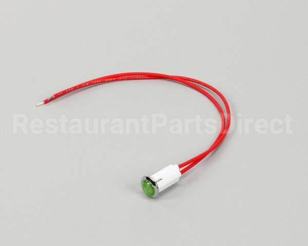 G01296-3 Garland Pilot Green 250V Neon Round