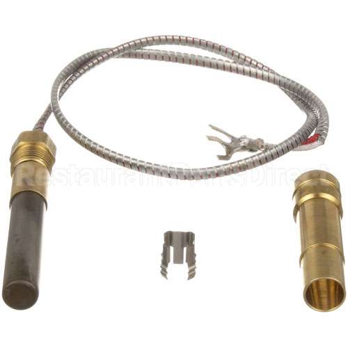 G01A-543B1 Compatible White Rodgers Thermopile 18" 2 Lead T-Pile-Armor