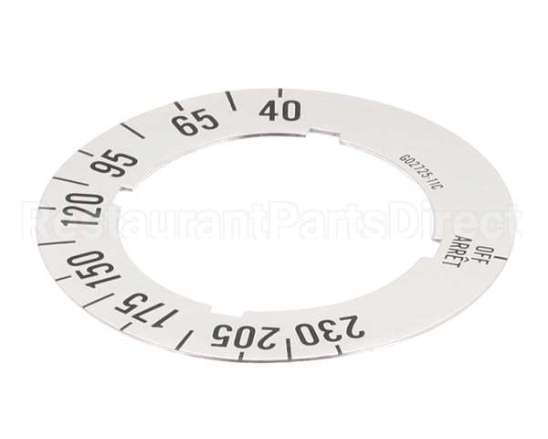 G02725-11 Garland Dial Insert (Off/40C/230C)