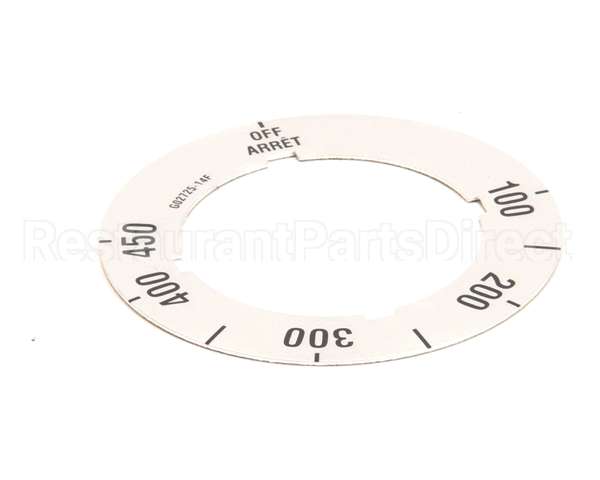 G02725-14 Garland Dial Insert (Off/100F/450F)