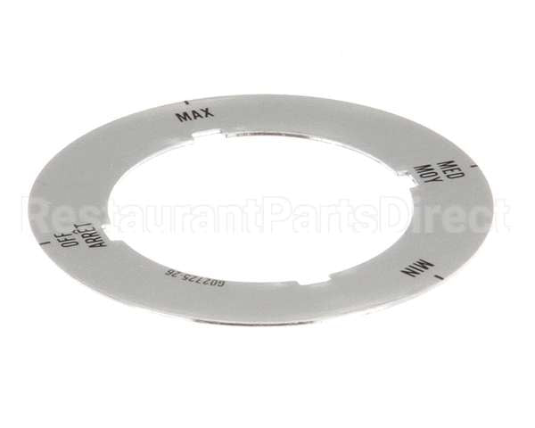 G02725-26 Garland Dial Insert (Off/Min/Med/Max)