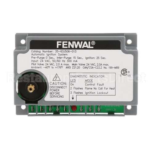 GL4530025 Compatible Garland Ignition Module 3 Tries Servic