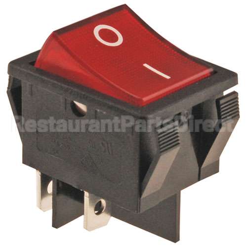 GML155A Compatible Cecilware Switch, Rocker(On/Off, Lgh, Red)