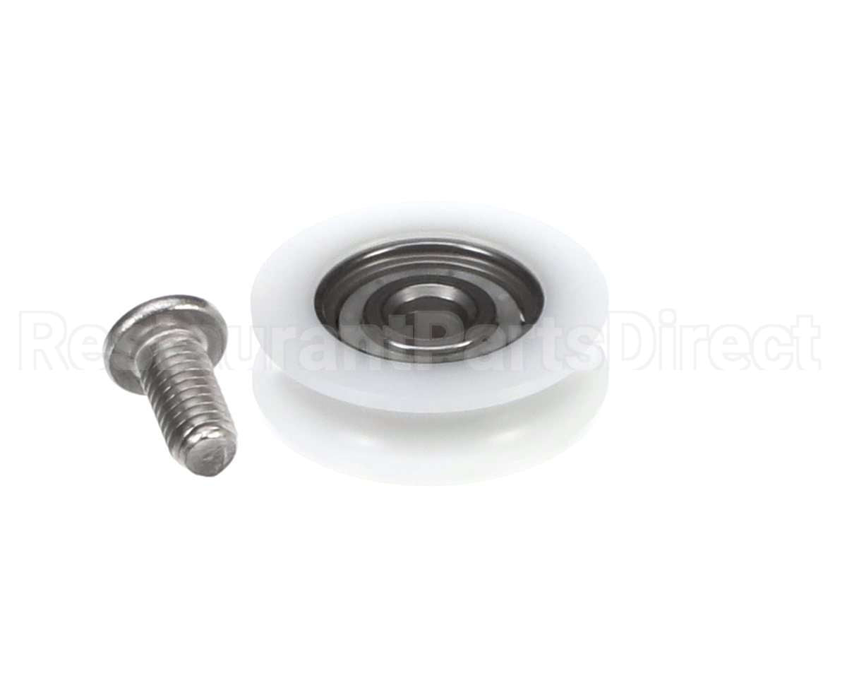 H050100 Rpi Industries Roller W/Pin & Clip Slide Drs