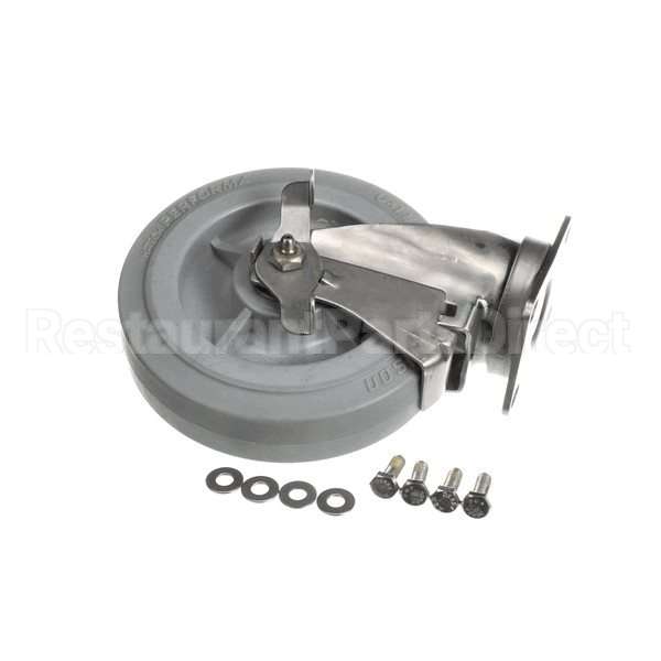 H14002 Compatible Cambro 6X1.5 S/S Swl Caster W/Brake