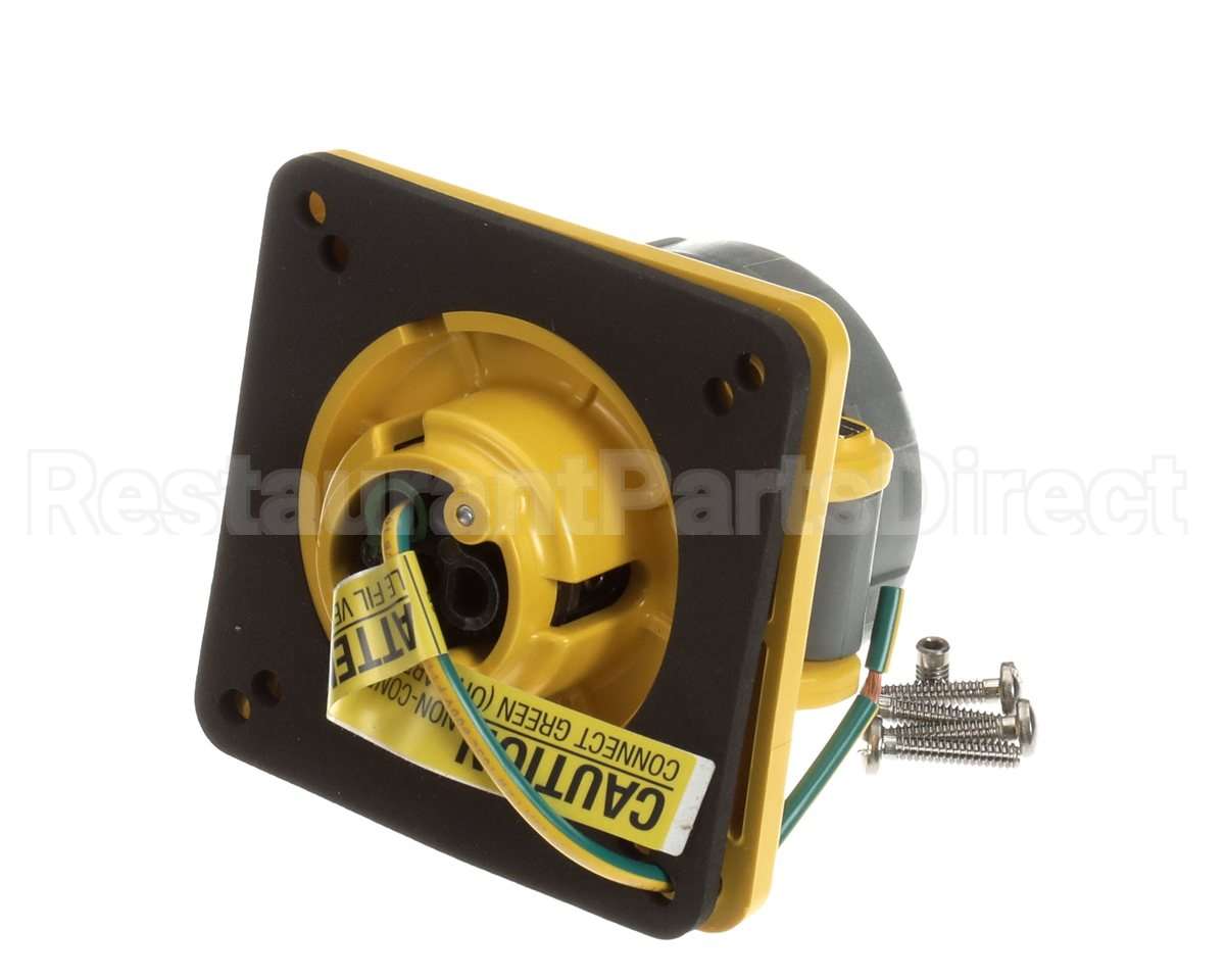 HBL320R4W Hubbell Lighting Service Outlet; Nylon 125Vac;