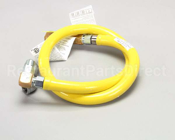 HG-4D-60S T&S Brass Gas Hose W/Quick Disconnect, 3/4 Npt, 60