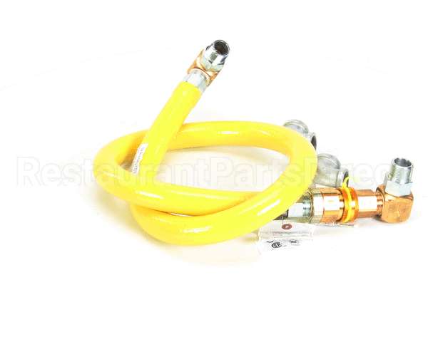 HG-4E-60S T&S Brass Gas Hose W/ Quick-Disconnect, 1 Npt, 60