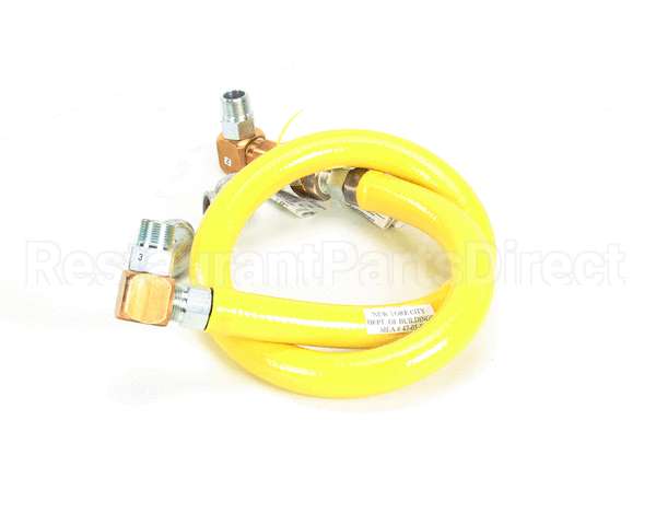 HG-4E-60S T&S Brass Gas Hose W/ Quick-Disconnect, 1 Npt, 60