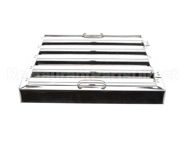 HRSS1616 Captive-Aire 16X16 Guard S/S Baffle W/ Hand