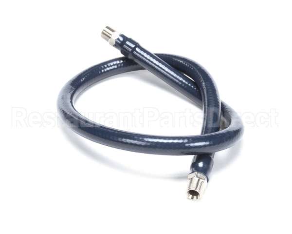 HW-2B-36 T&S Brass Water Hose, Male Fittings, 3/8 Diameter,